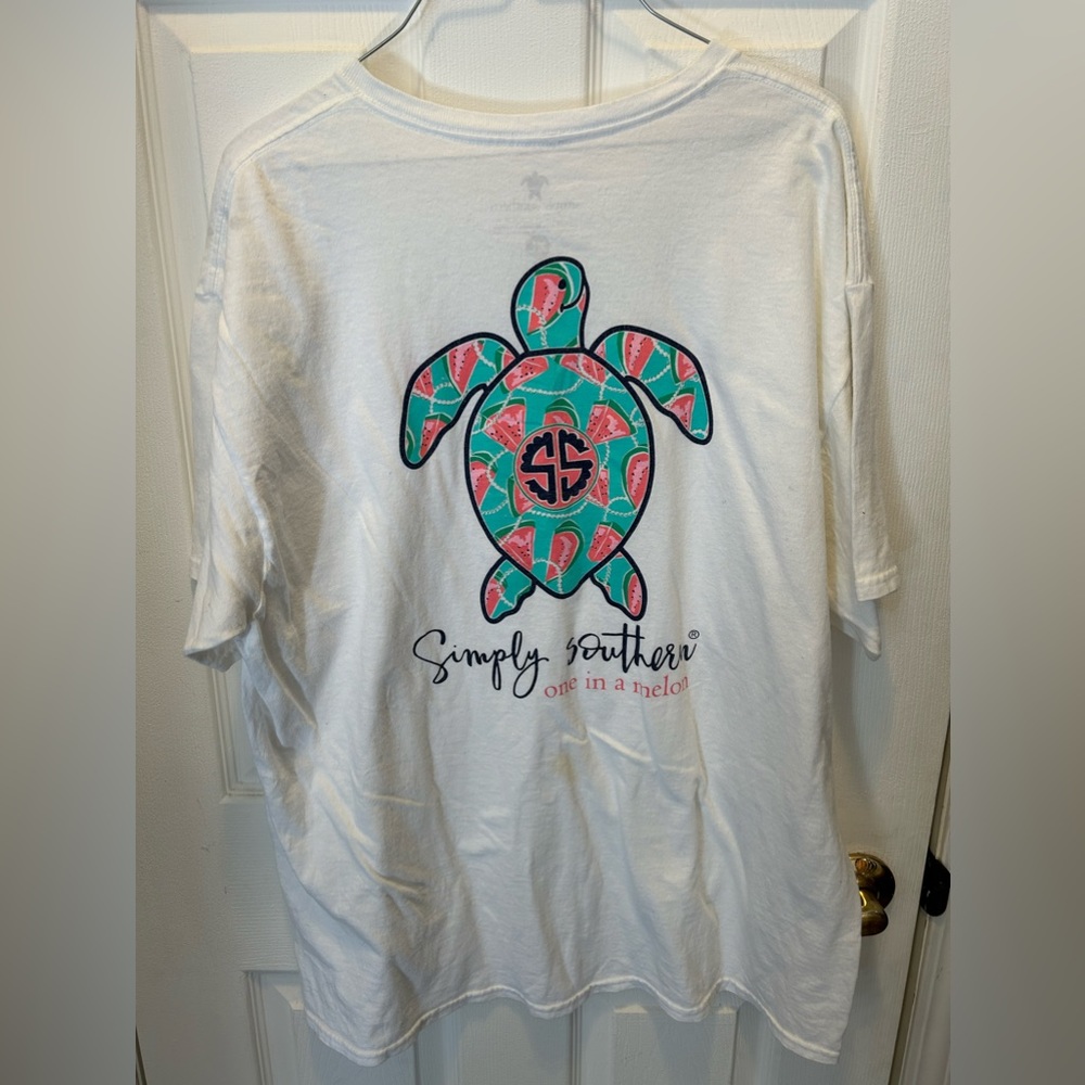 Simply Southern turtle shirt tye dye project